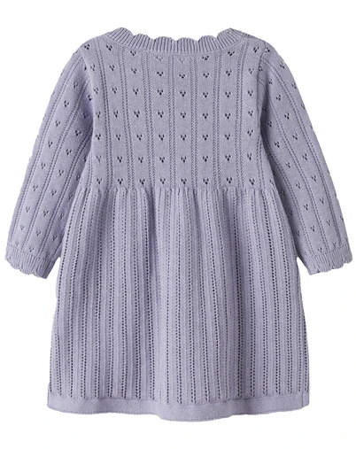 Name It - NBFOxenia Knit Kjole - Heirloom Lilac